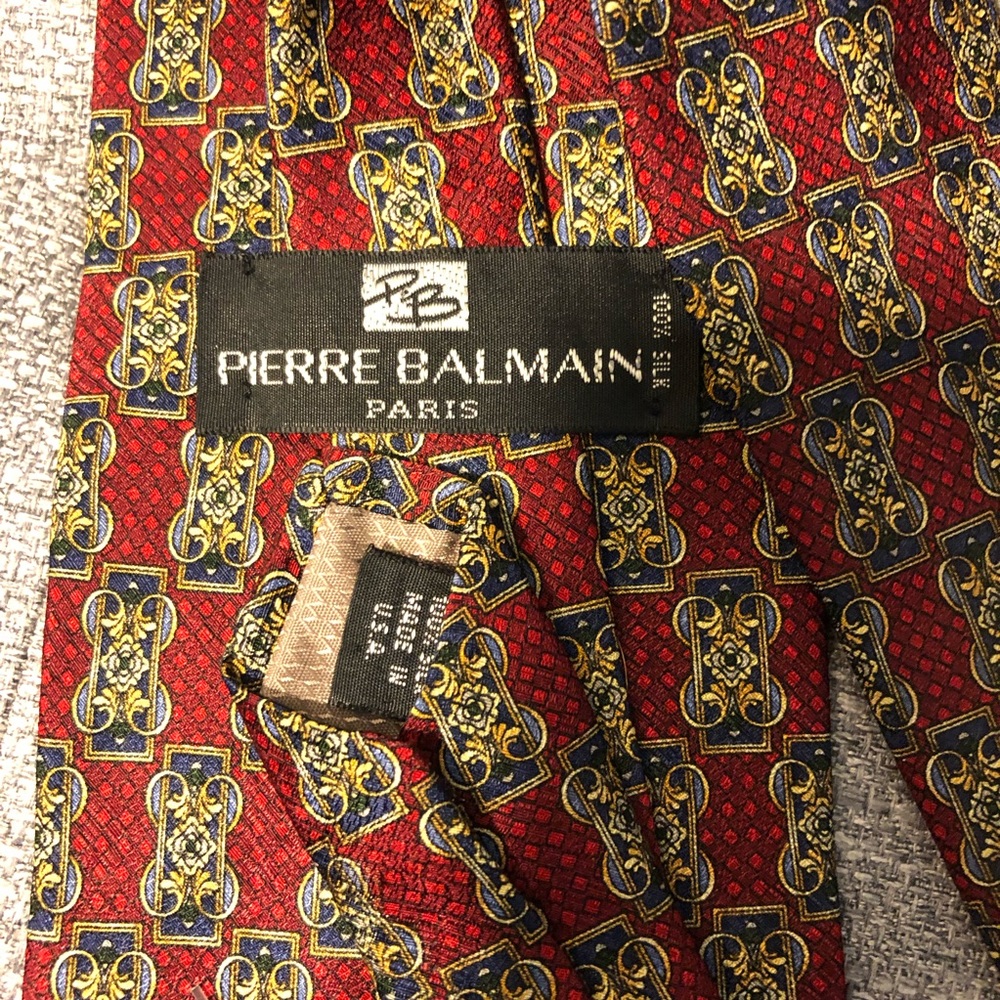 Pierre Balmain Paris | Designer Silk Tie - Picture 3 of 4